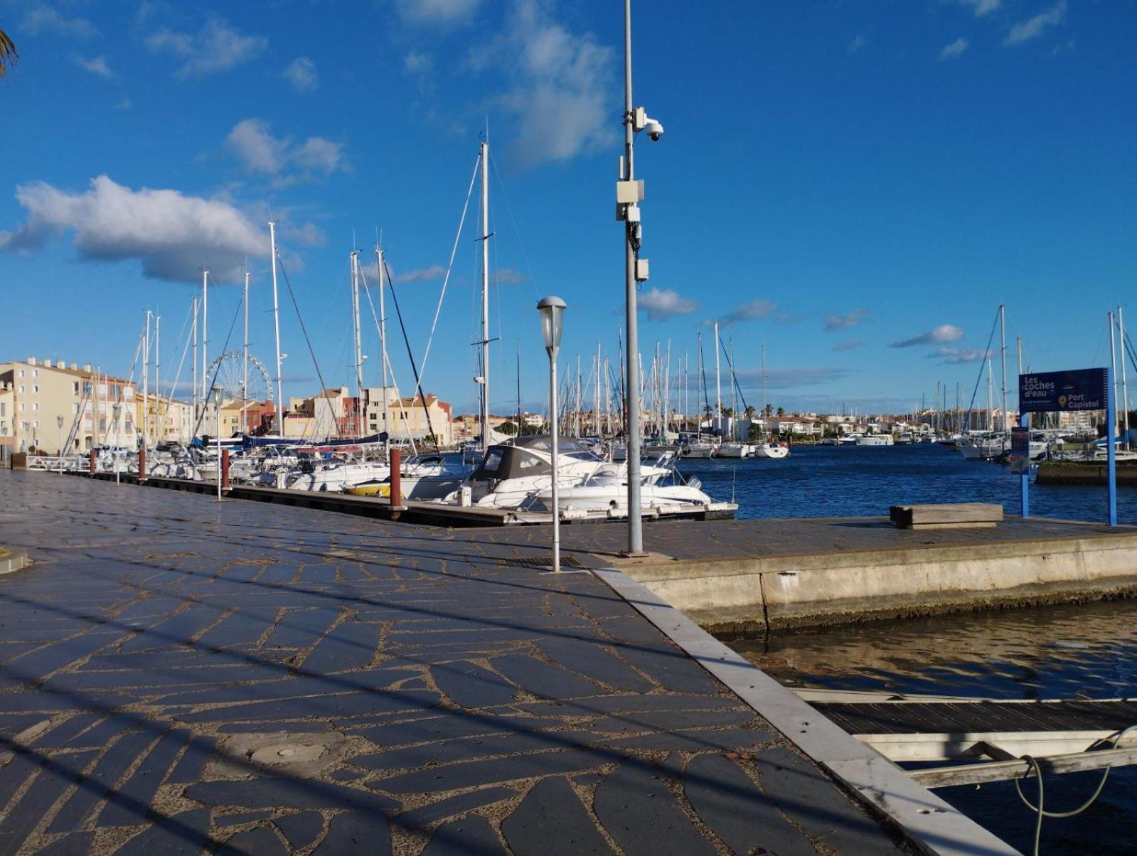 Studio 4 Couchages Avec Piscine D'Ete Vue Port Agde Exteriér fotografie